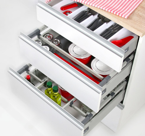 Flexibly Designed Comfort Drawer System