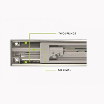 Drawer runners soft close - Comfort slide