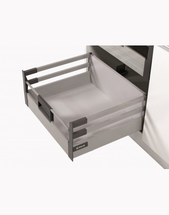 Comfort Box Inner Drawer - soft close - white - rectangular