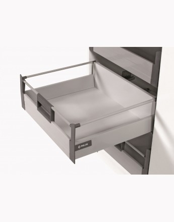 Comfort Box Inner Drawer - soft close - silver - round