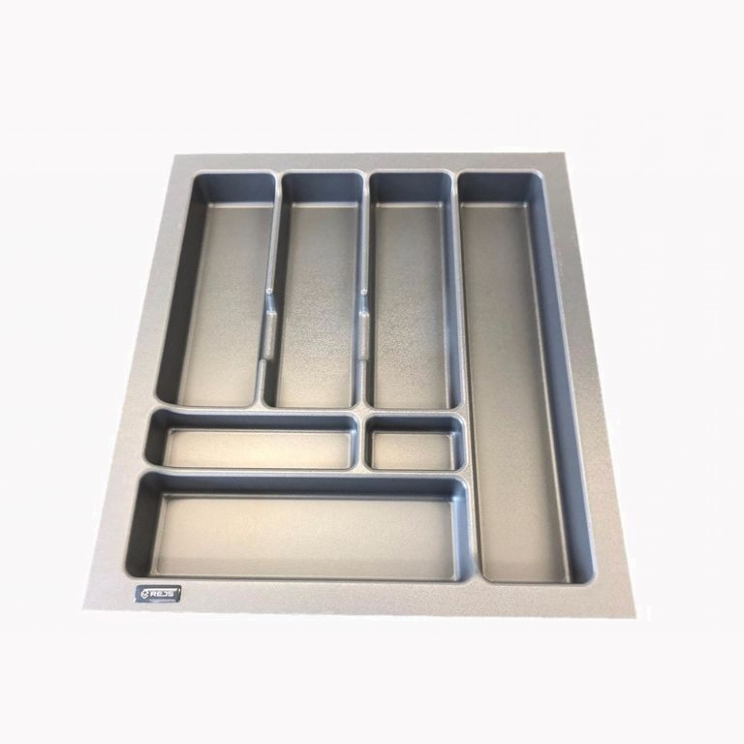 Kitchen Cutlery Tray PRO by REJS Grey, 430mm x 490mm - to FIT A 500mm Drawer 