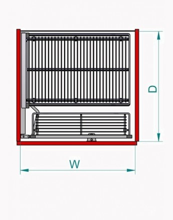 Swing Out Larder Units MAXIMA