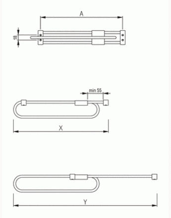 Pull out Clothes Hanger E50