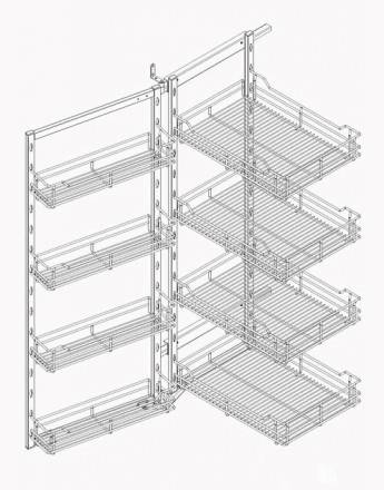 Swing Out Larder Units MAXIMA