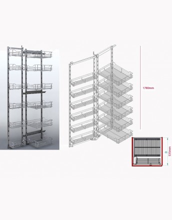 Swing Out Larder Units MAXIMA