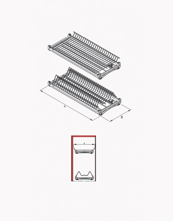 Variant 3 Dish Rack and Draining System