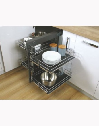 MAXIMA SILVA - storage kitchen cabinets