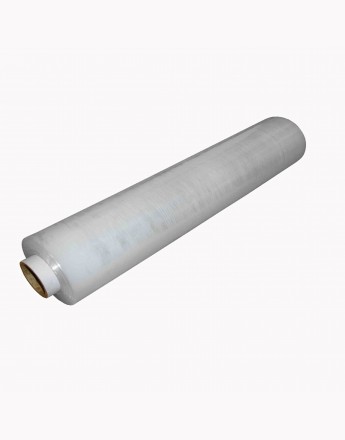 Pallet wrap - clear, heavy duty shrink wrap stretch film, 500mm, 22mu