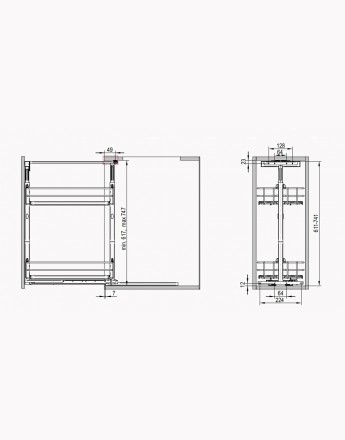 CARGO MINI BASE - MAXIMA EVO - kitchen, storage solution