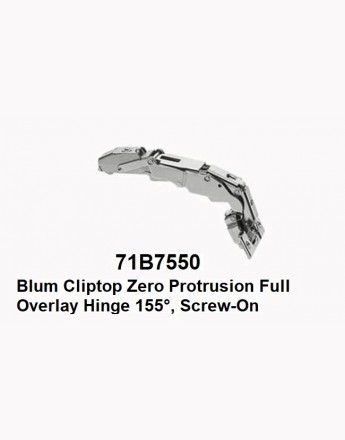 BLUM hinges and plates (95°, 110°, 155°, 170°)