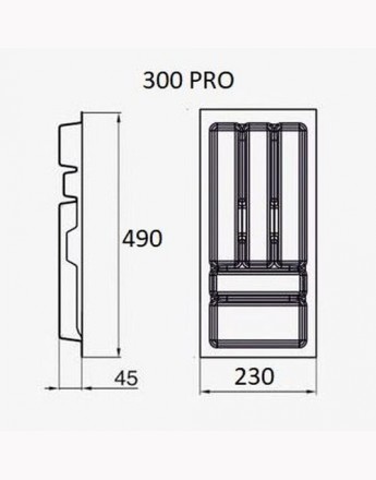 Cutlery Tray PRO