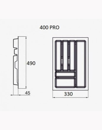 Cutlery Tray PRO