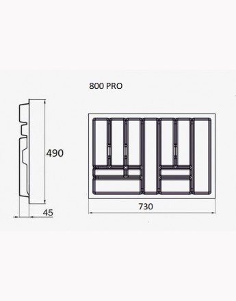 Cutlery Tray PRO