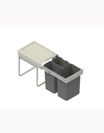 KITCHEN WASTE BIN SOFT CLOSE 300mm and 400mm