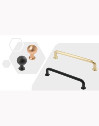 NORD - kitchen, bedroom and office cabinet door handles and knobs