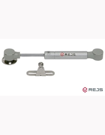 GAS STRUT (L-156) LID STAY CABINET DOOR HINGE SOFT OPEN/CLOSE + FIXINGS 50NM TO 80NM