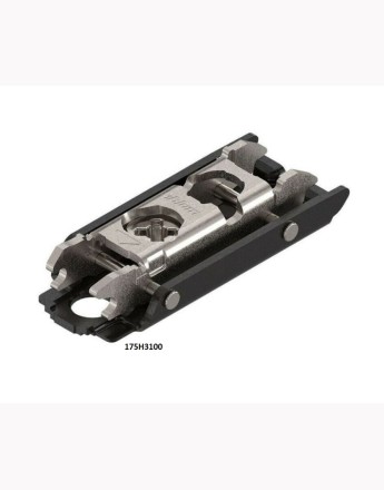 BLUM hinges and plate (95°, 110°) in onyx black