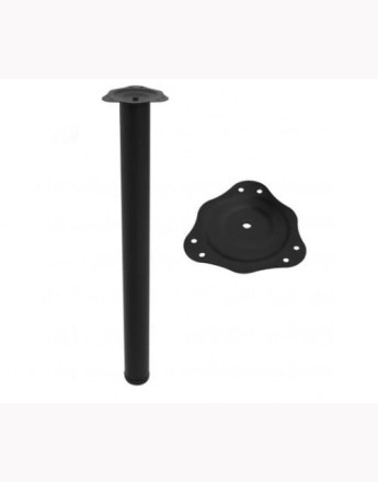 4x adjustable table leg - 710 - black