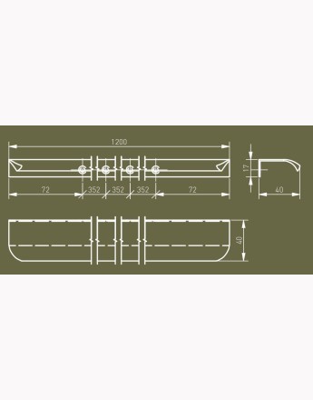 Hexa - edge handle