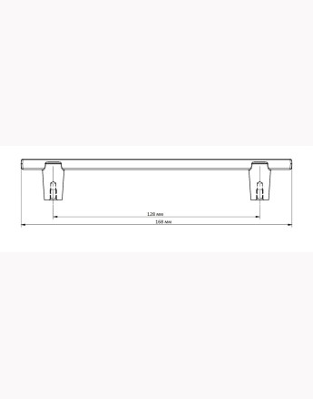 RAY - new modern, kitchen, bedroom, office cabinet door handle - 128mm, 192mm, 320mm and knob