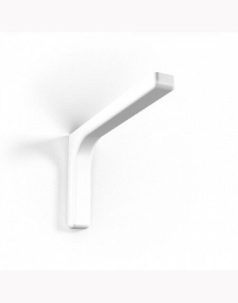 Shelf support bracket with covers - Invisible/Concealed Fixings - 120mm, 180mm, 240mm - white, silver, black