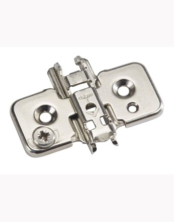 Blum 0mm cam adjustable baseplate, screw-on (173H7100) 