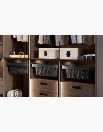 Rattan Elite baskets - wardrobe - practical - 600mm, 800mm, 900mm
