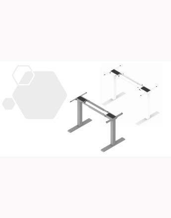 Futuro COMPACT adjustable by electric drive metal desk frame, height: 685-1180mm, width: 900-1200mm