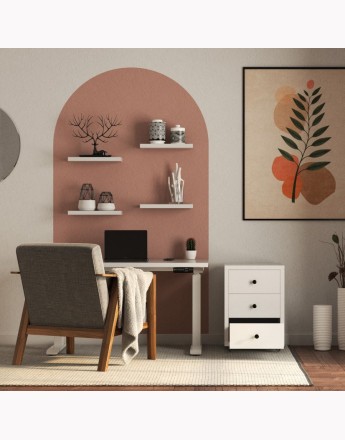 Futuro COMPACT adjustable by electric drive metal desk frame, height: 685-1180mm, width: 900-1200mm
