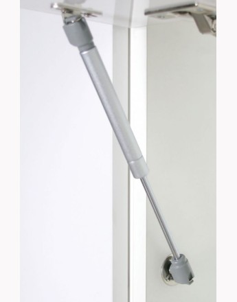 GAS STRUT (L-156) LID STAY CABINET DOOR HINGE SOFT OPEN/CLOSE + FIXINGS 50NM TO 80NM