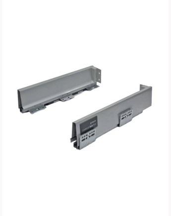 Comfort Box Plus Drawers - soft close, silver, rec...