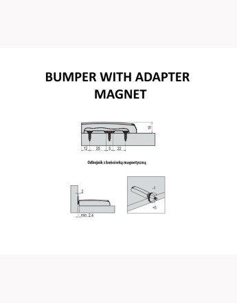 EvoTouch – Modern Push-to-Open Bumper System with adapter EvoTouch – Modern Push-to-Open Bumper System with adapter