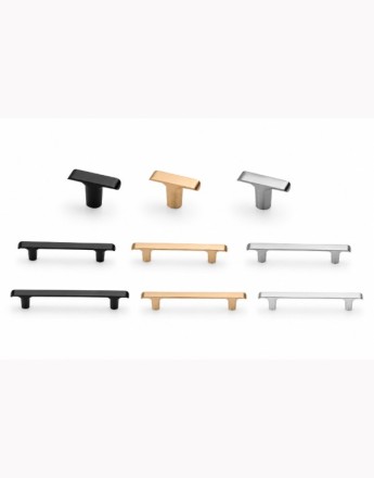 PLAIN Modern Cabinet Handle – Brushed Steel | Minimalist ZnAl Furniture Handle PLAIN Modern Cabinet Handle – Brushed Steel | Minimalist ZnAl Furniture Handle